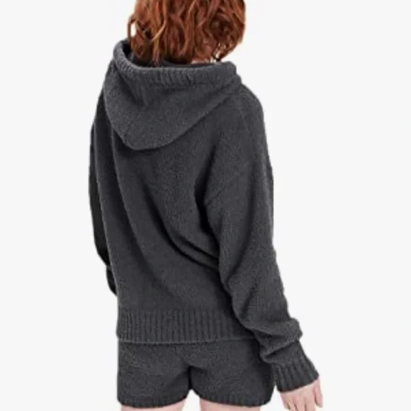 UGG asala hoodie sweatshirt obsidian size medium - Picture 2 of 8
